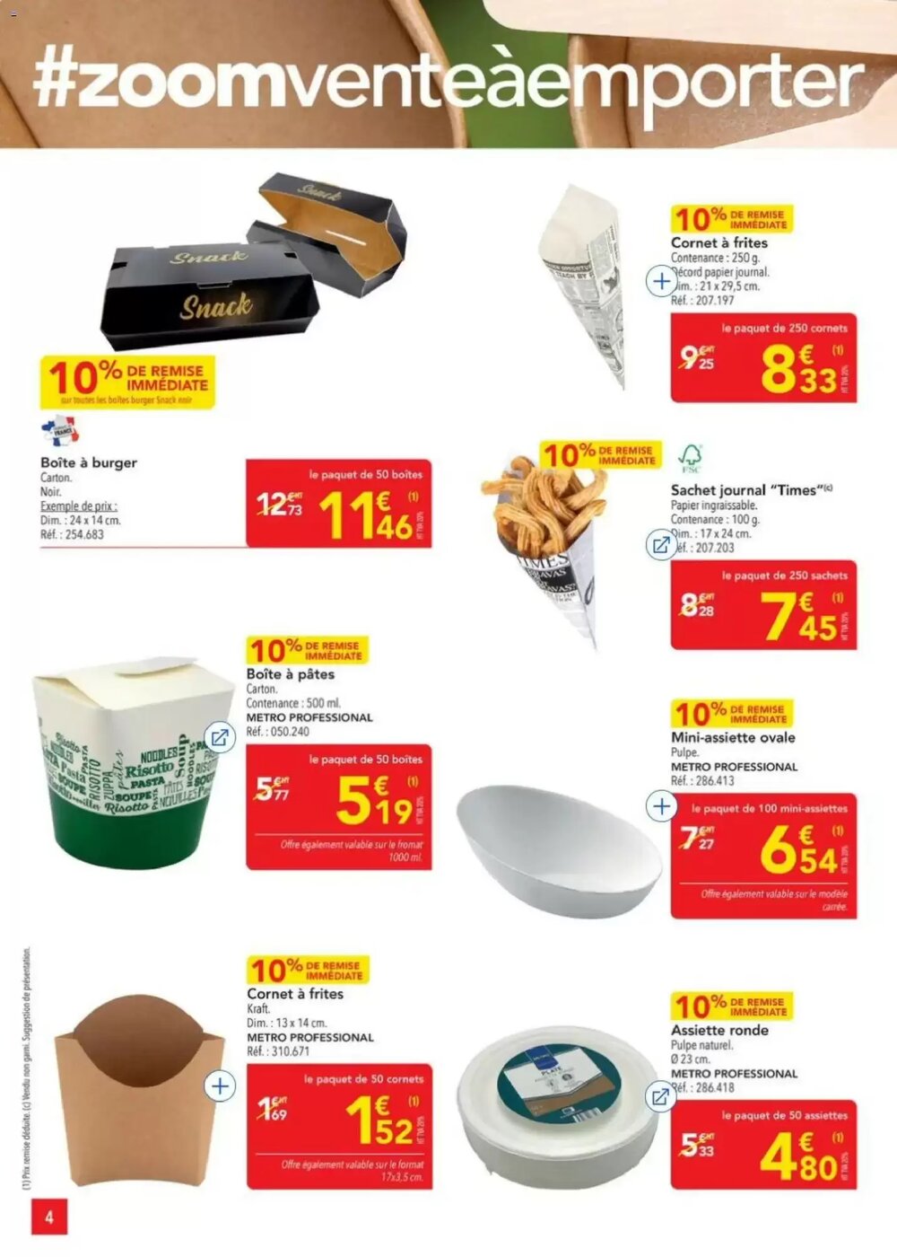 Prospectus promotionnel METRO valable à partir du 05/01/2026 - Page 4.