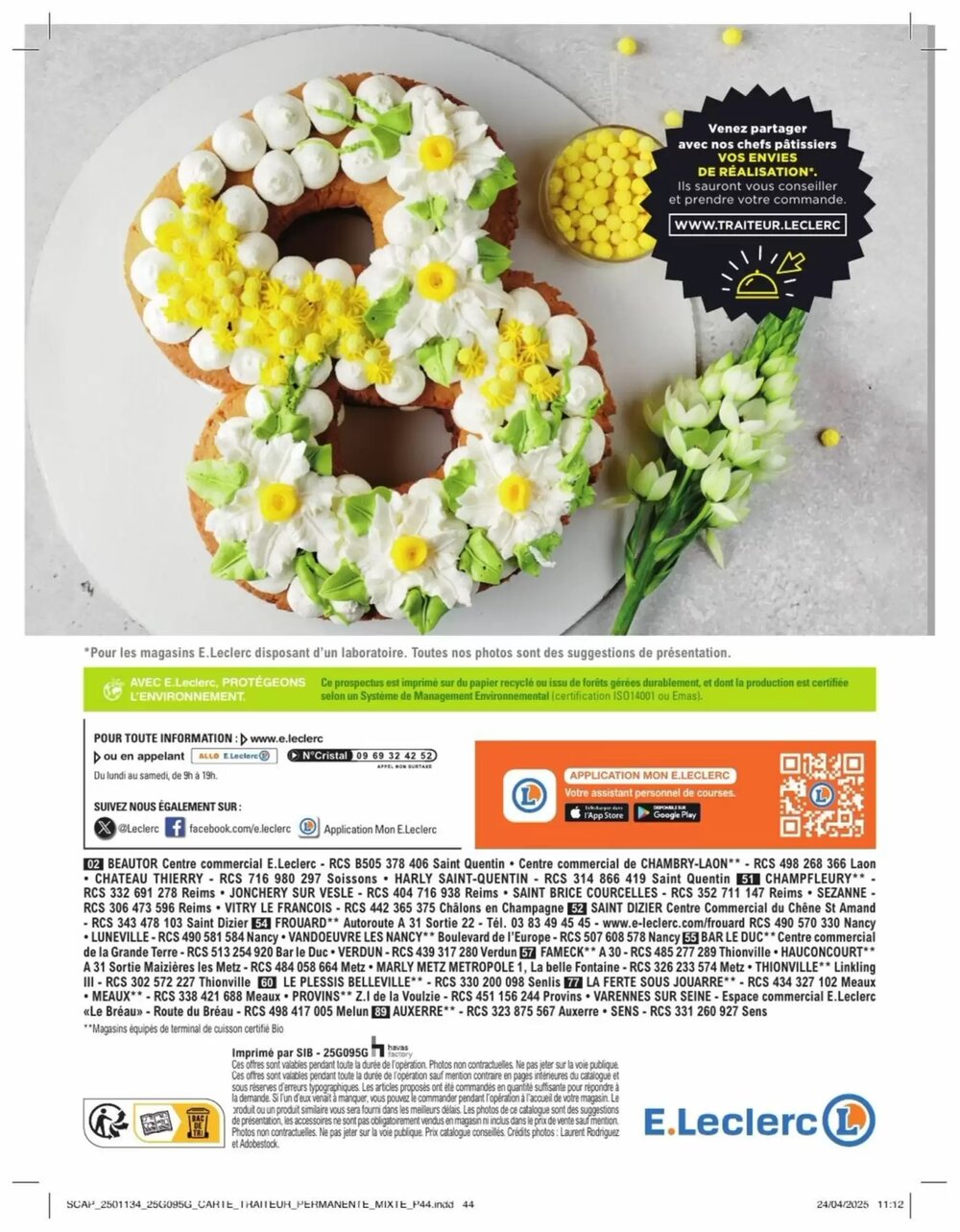 Prospectus promotionnel E.Leclerc valable à partir du 05/01/2026 - Page 44.