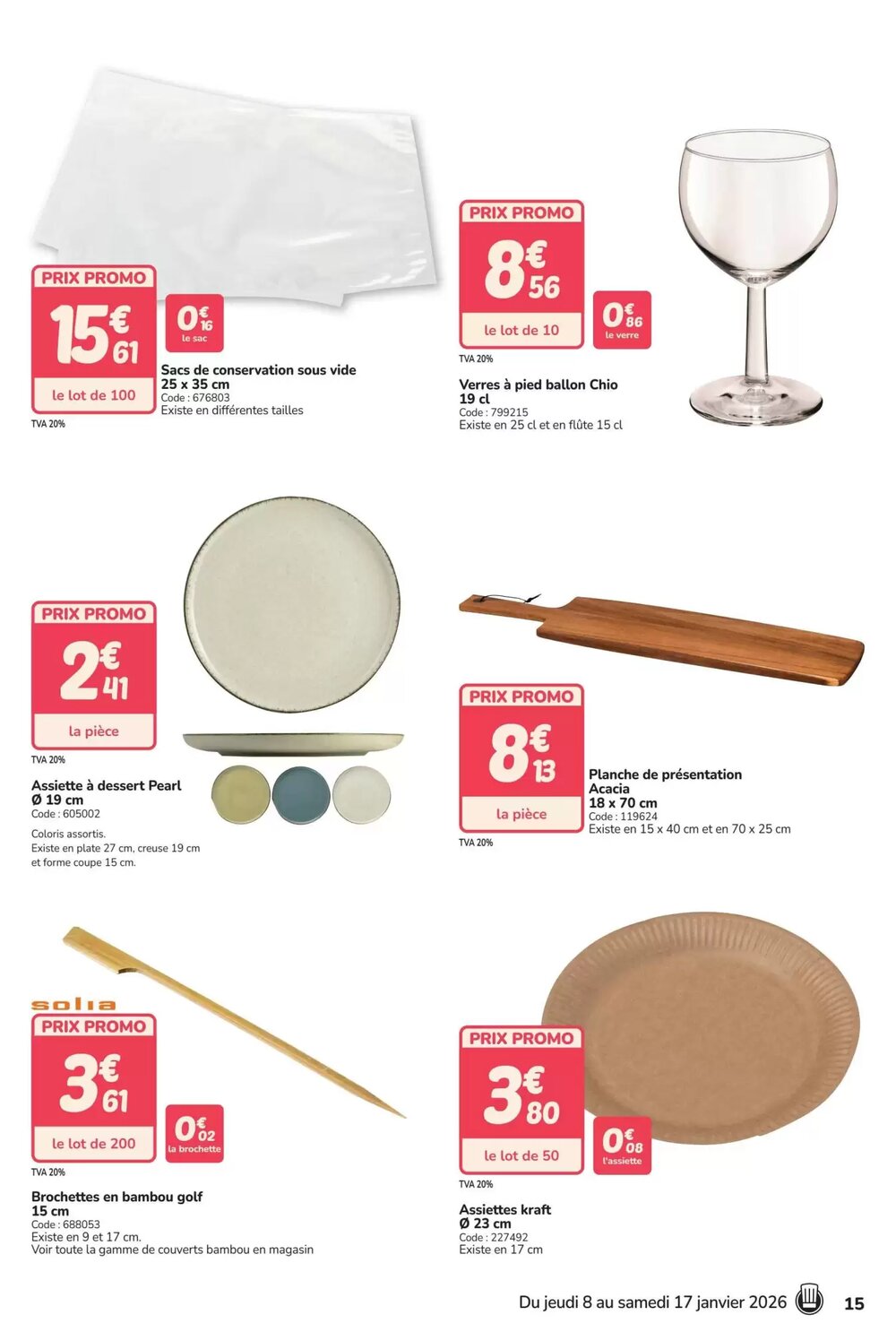 Prospectus promotionnel Promocash valable à partir du 05/01/2026 - Page 15.