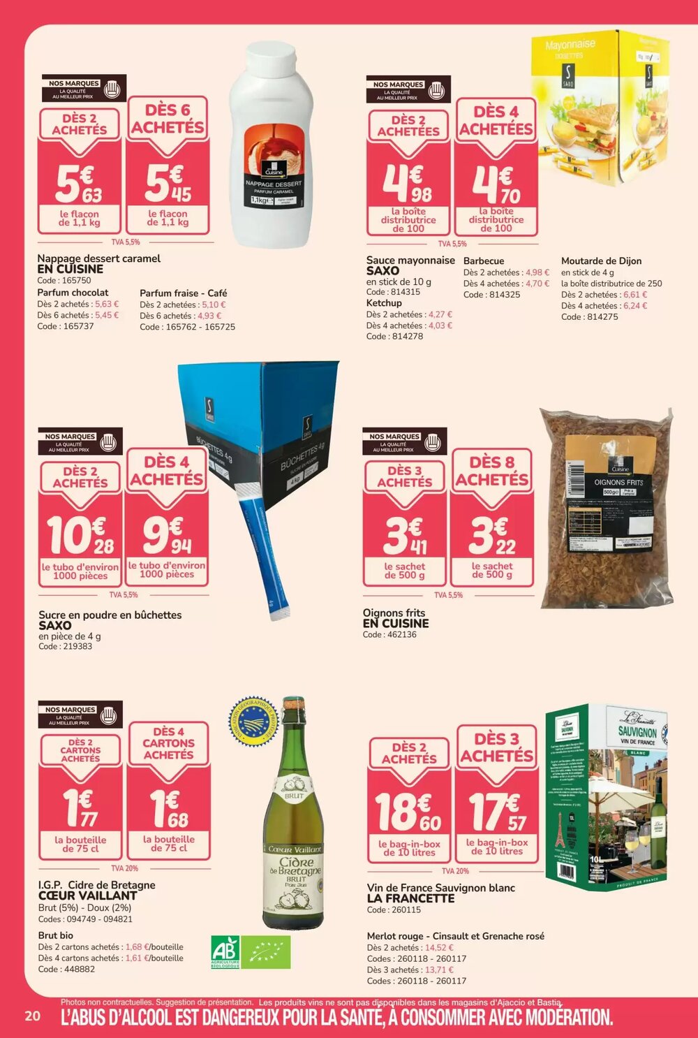 Prospectus promotionnel Promocash valable à partir du 05/01/2026 - Page 20.