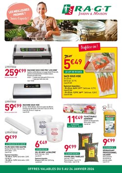 Prospectus promotionnel RAGT Jardin valable à partir du 05/01/2026 - Page 1.
