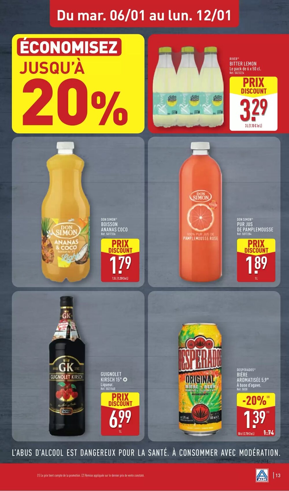 Prospectus promotionnel ALDI valable à partir du 06/01/2026 - Page 15.