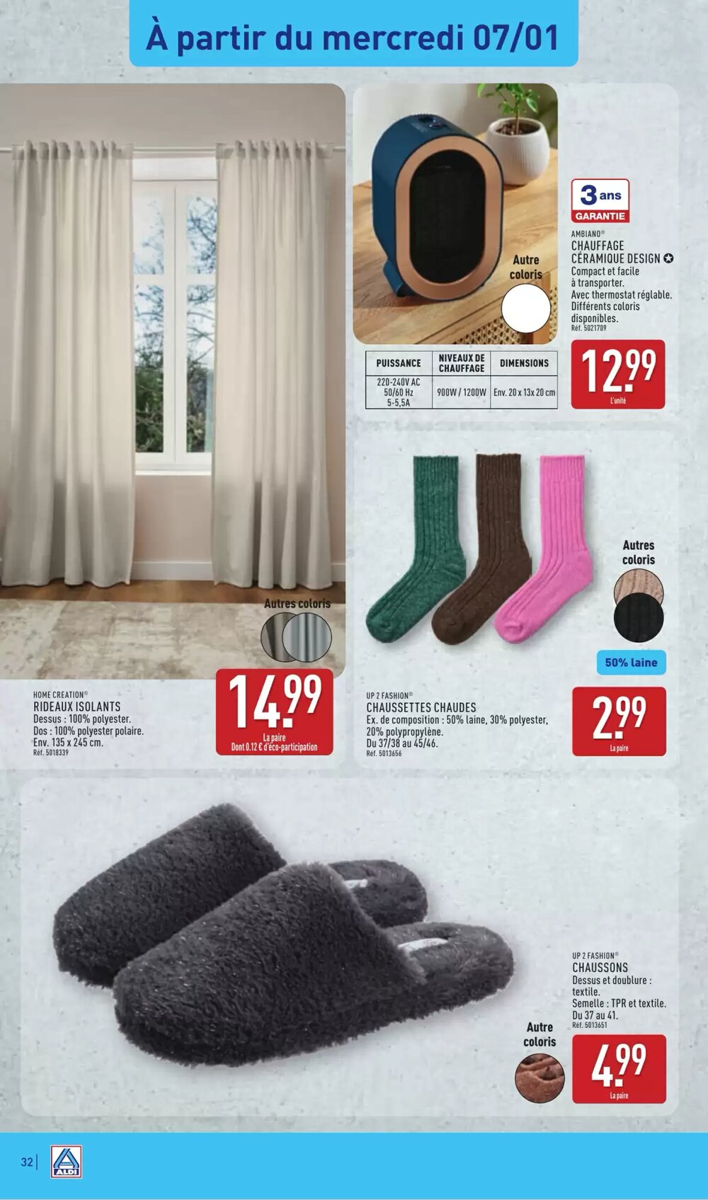 Prospectus promotionnel ALDI valable à partir du 06/01/2026 - Page 34.