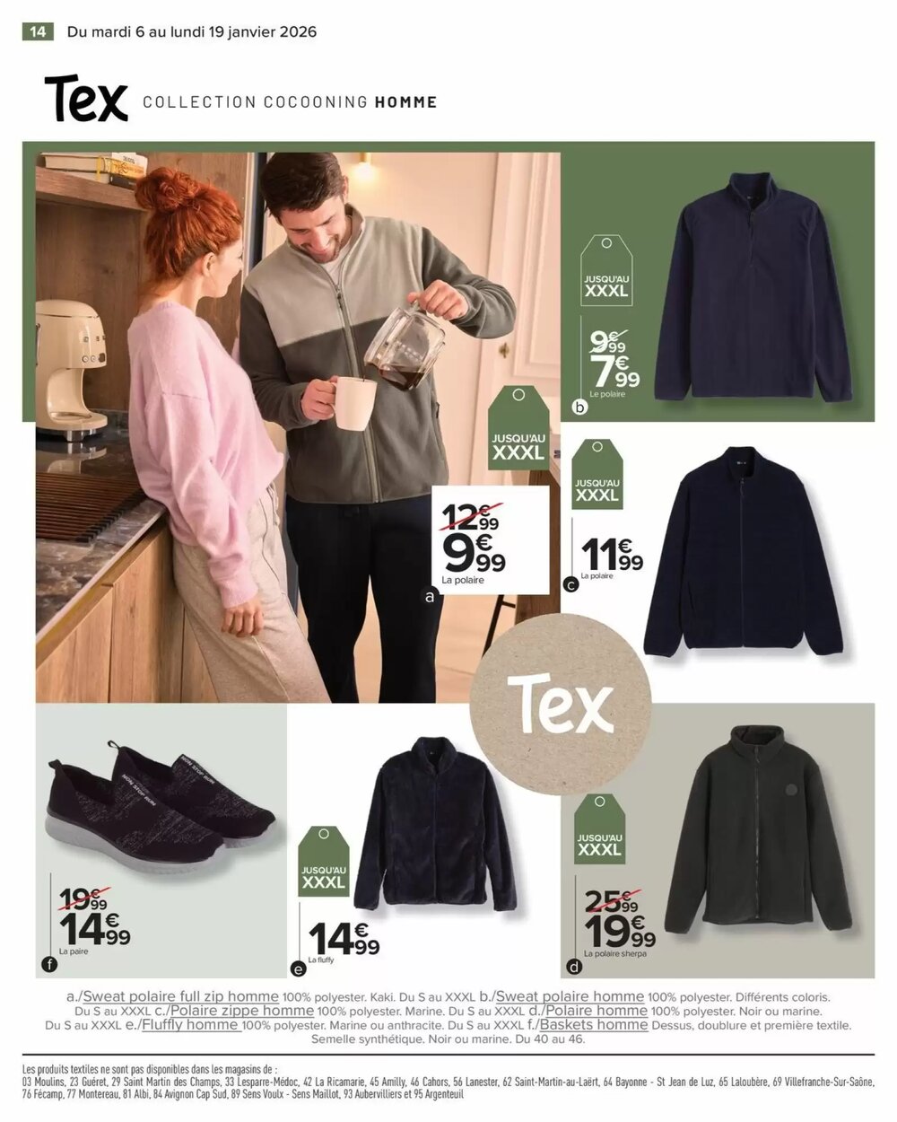 Prospectus promotionnel Carrefour valable à partir du 06/01/2026 - Page 14.