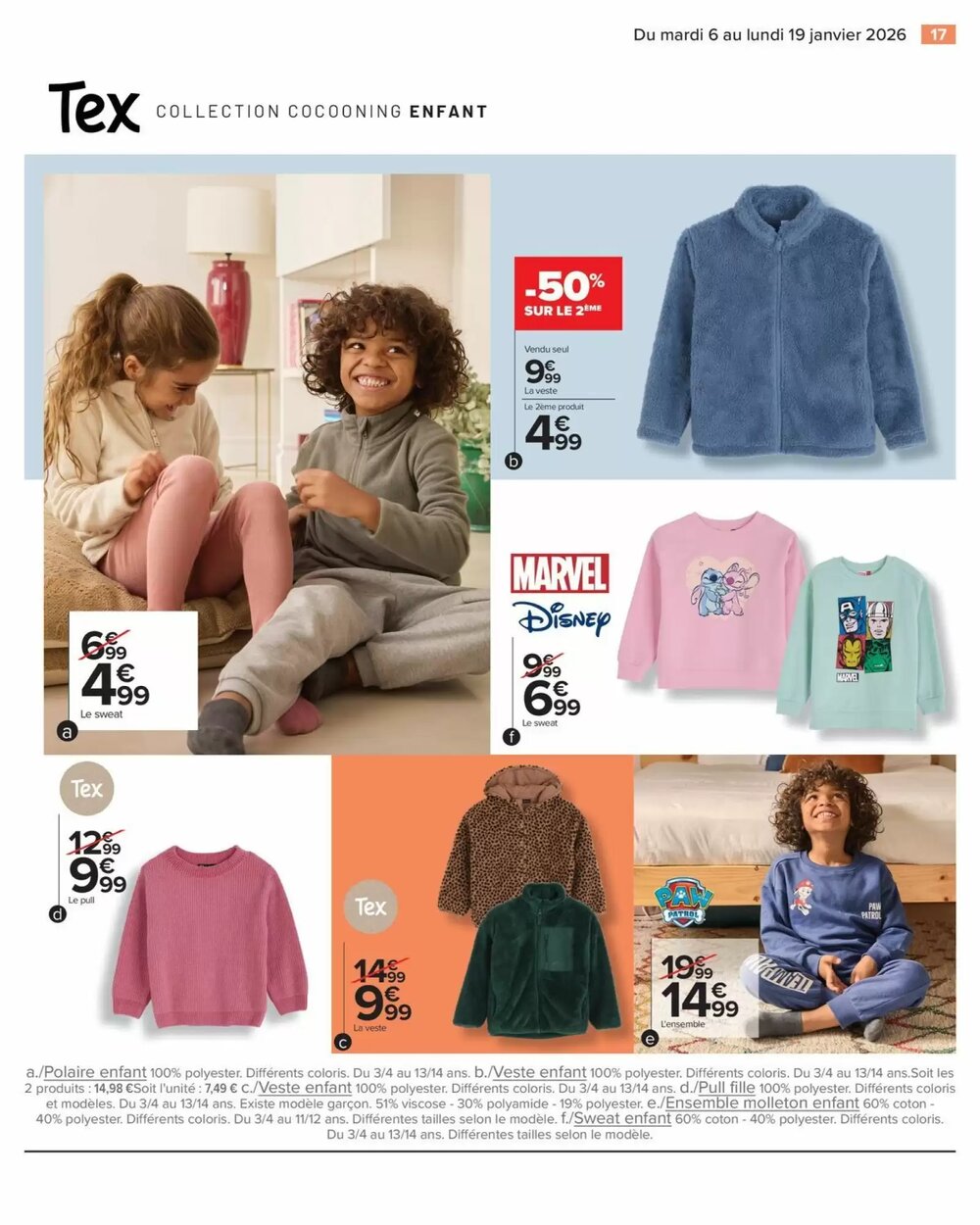 Prospectus promotionnel Carrefour valable à partir du 06/01/2026 - Page 17.