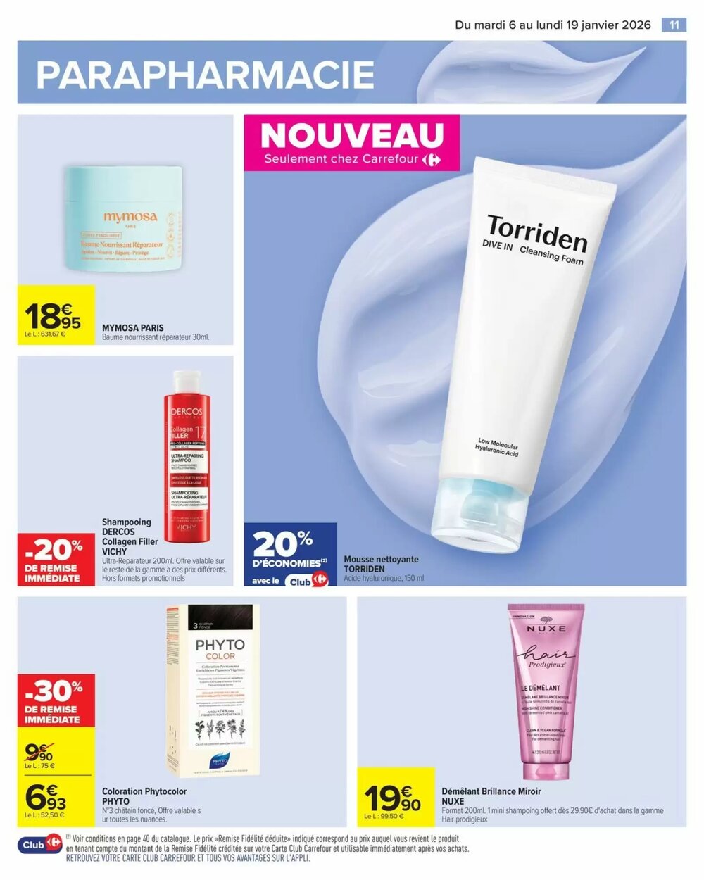 Prospectus promotionnel Carrefour valable à partir du 06/01/2026 - Page 13.