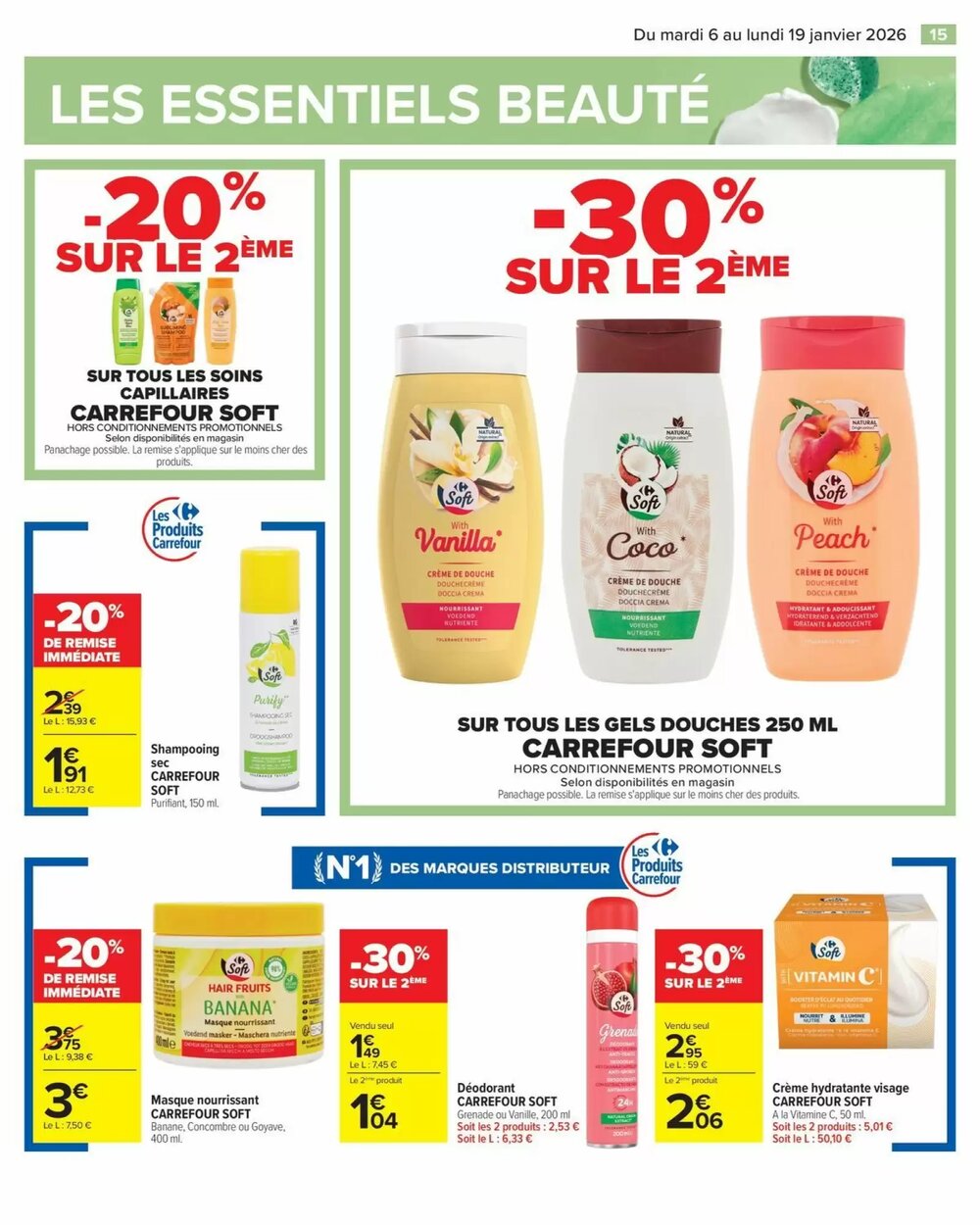 Prospectus promotionnel Carrefour valable à partir du 06/01/2026 - Page 17.
