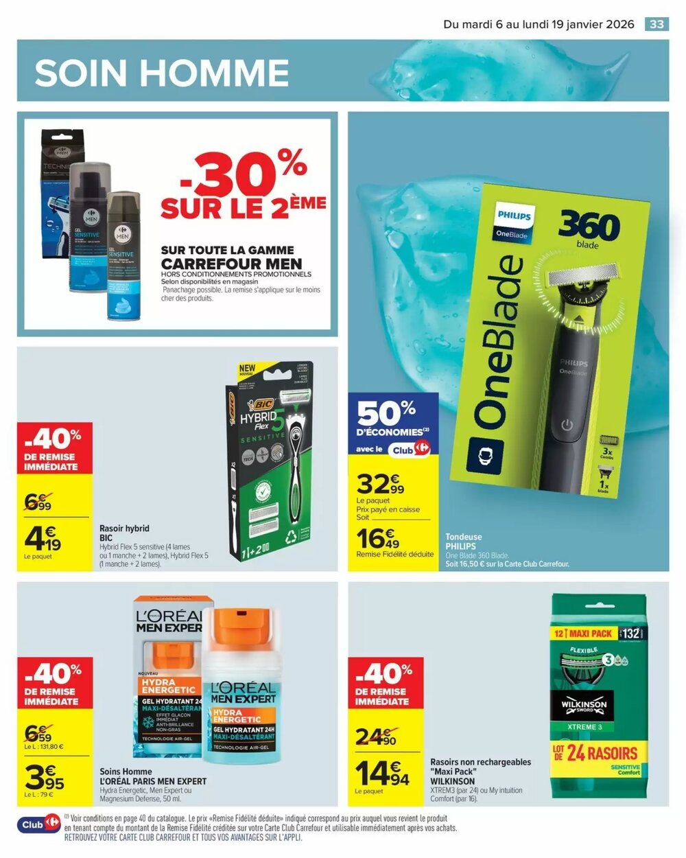 Prospectus promotionnel Carrefour valable à partir du 06/01/2026 - Page 35.