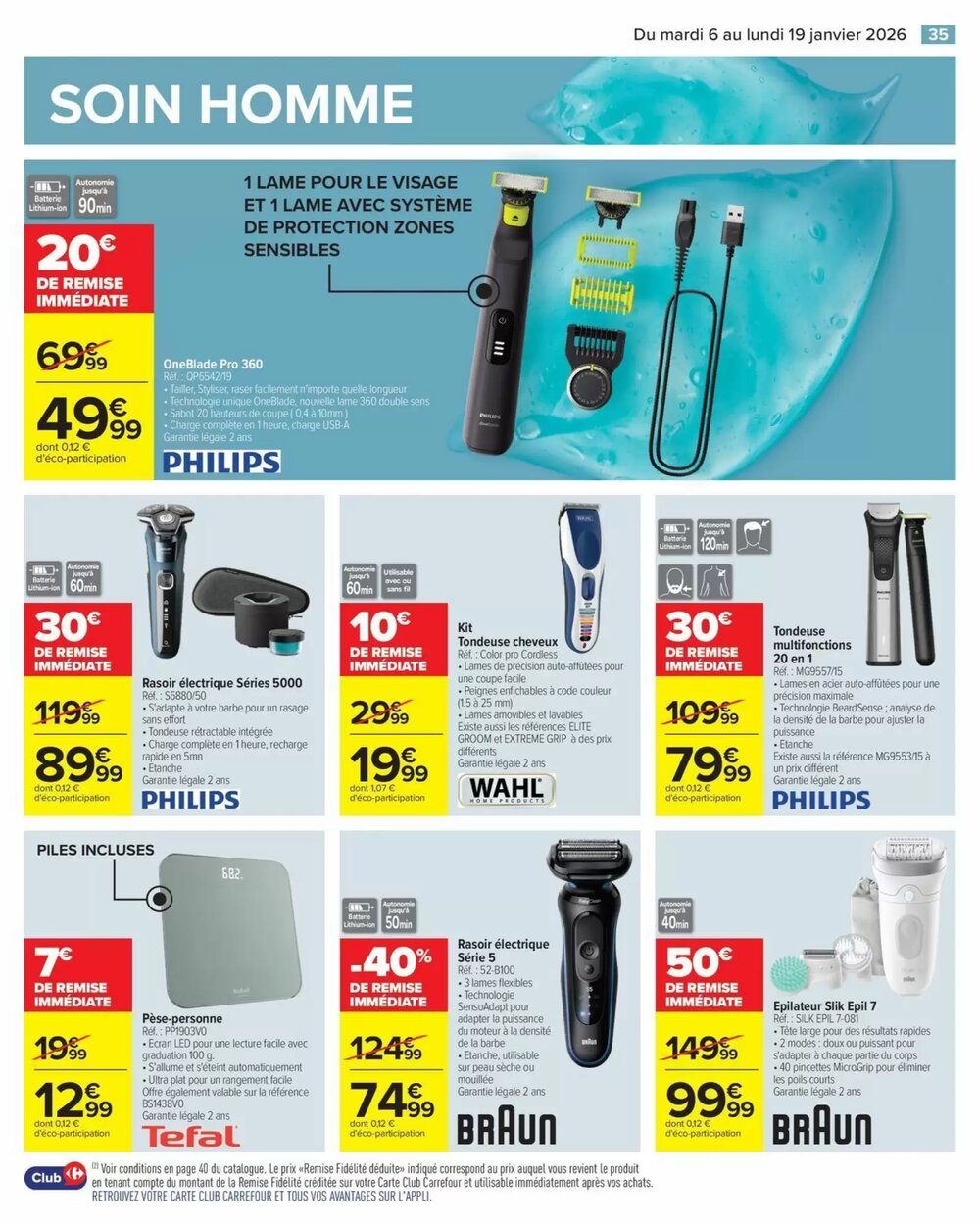 Prospectus promotionnel Carrefour valable à partir du 06/01/2026 - Page 37.