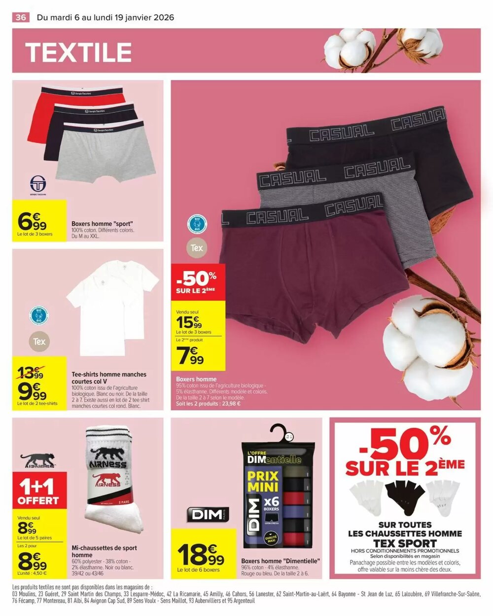 Prospectus promotionnel Carrefour valable à partir du 06/01/2026 - Page 38.