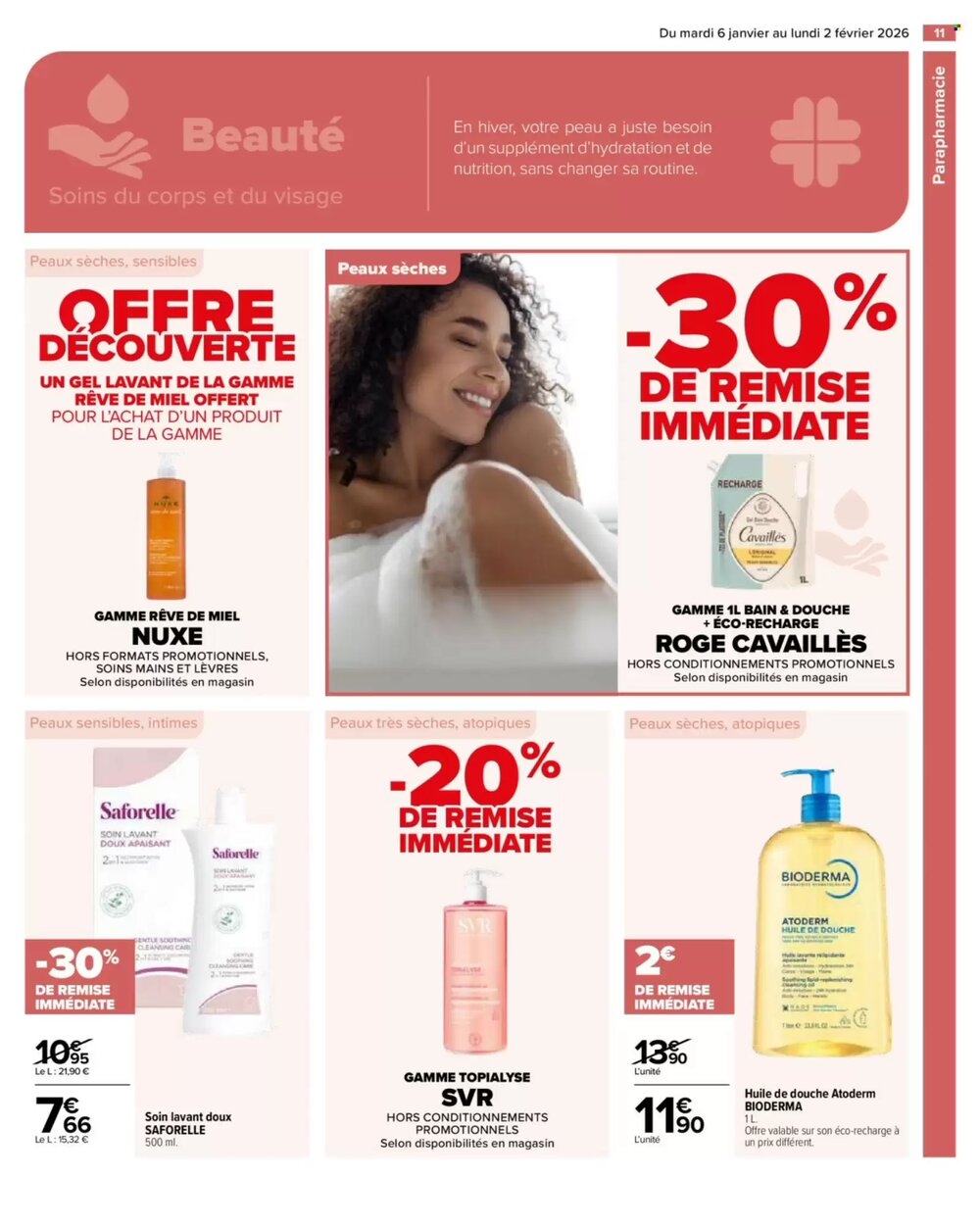 Prospectus promotionnel Carrefour valable à partir du 06/01/2026 - Page 11.