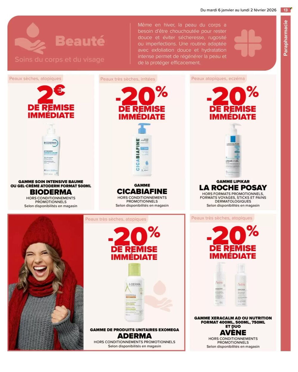 Prospectus promotionnel Carrefour valable à partir du 06/01/2026 - Page 13.