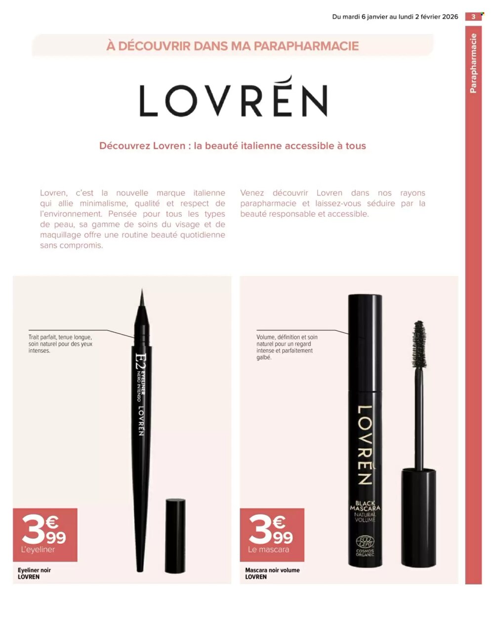 Prospectus promotionnel Carrefour valable à partir du 06/01/2026 - Page 3.