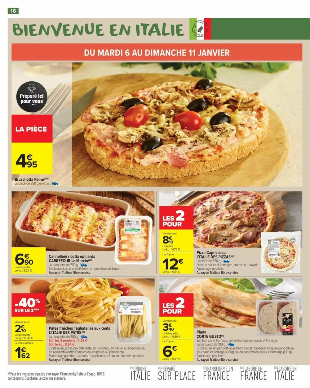 Prospectus promotionnel Carrefour valable à partir du 06/01/2026 - Page 18.