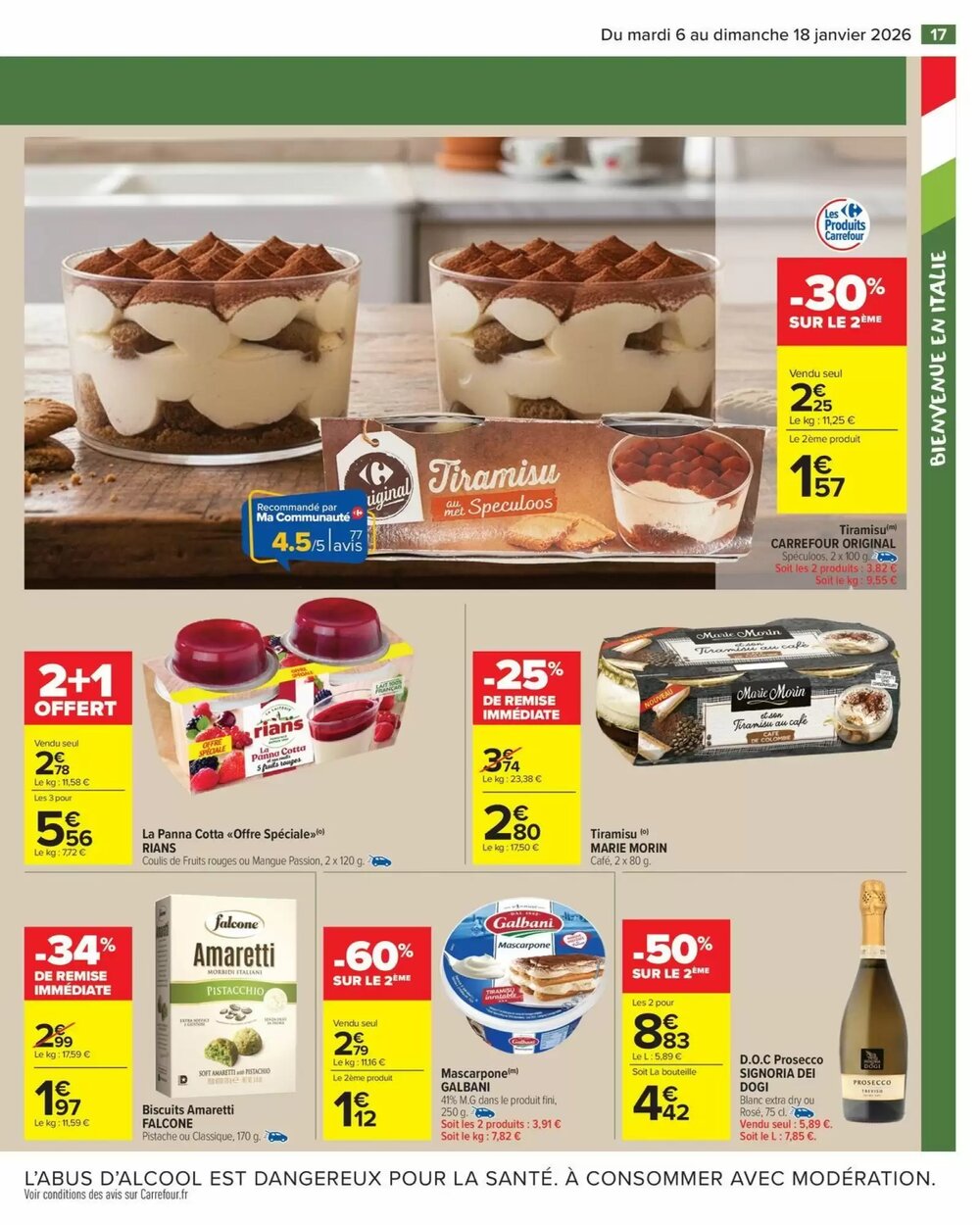 Prospectus promotionnel Carrefour valable à partir du 06/01/2026 - Page 19.
