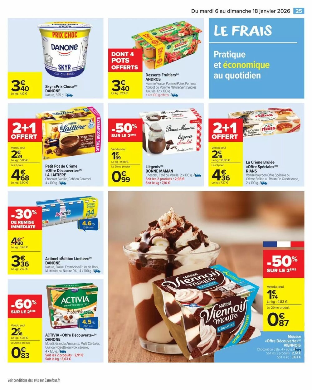Prospectus promotionnel Carrefour valable à partir du 06/01/2026 - Page 27.