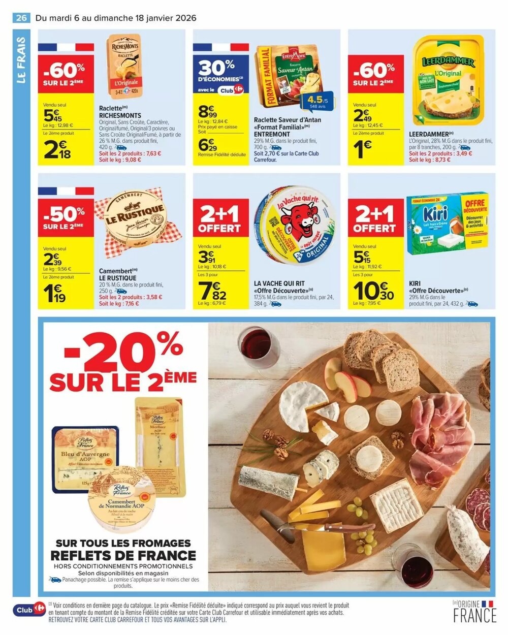 Prospectus promotionnel Carrefour valable à partir du 06/01/2026 - Page 28.