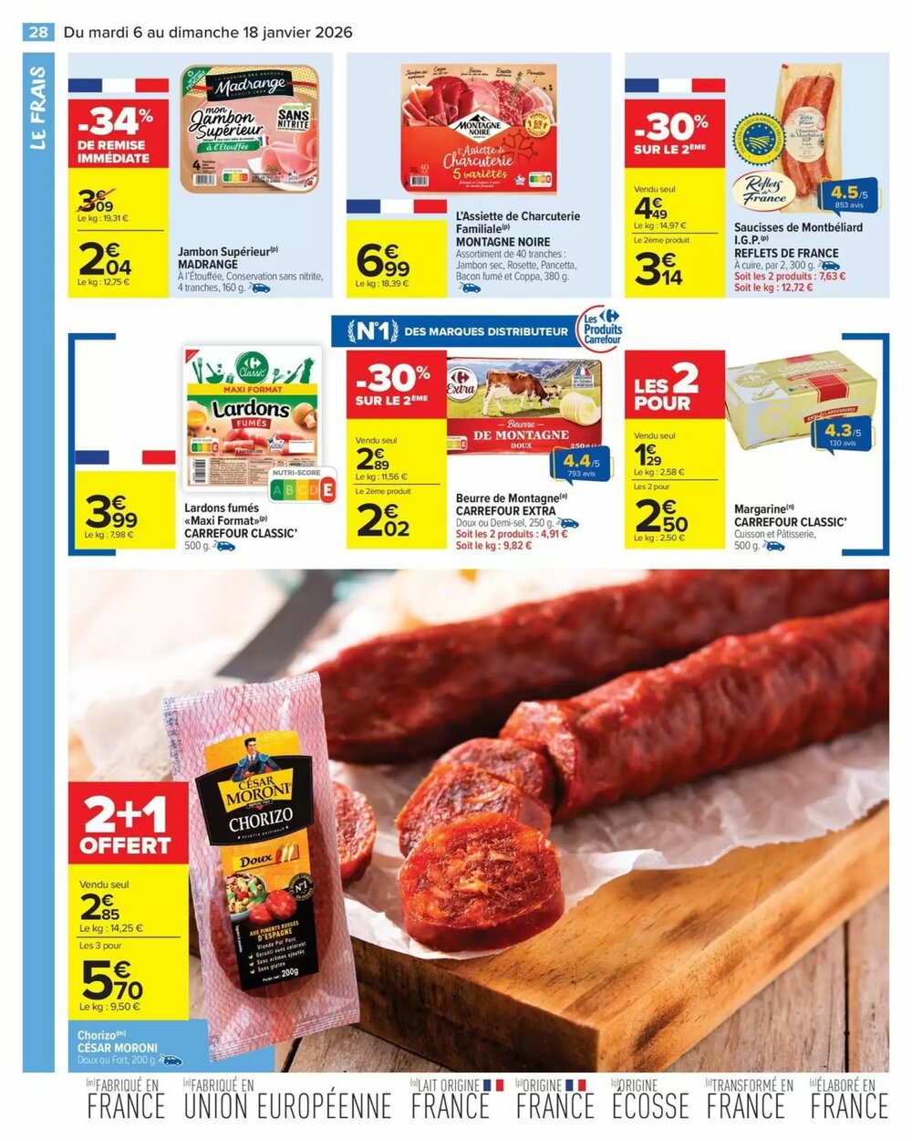 Prospectus promotionnel Carrefour valable à partir du 06/01/2026 - Page 30.