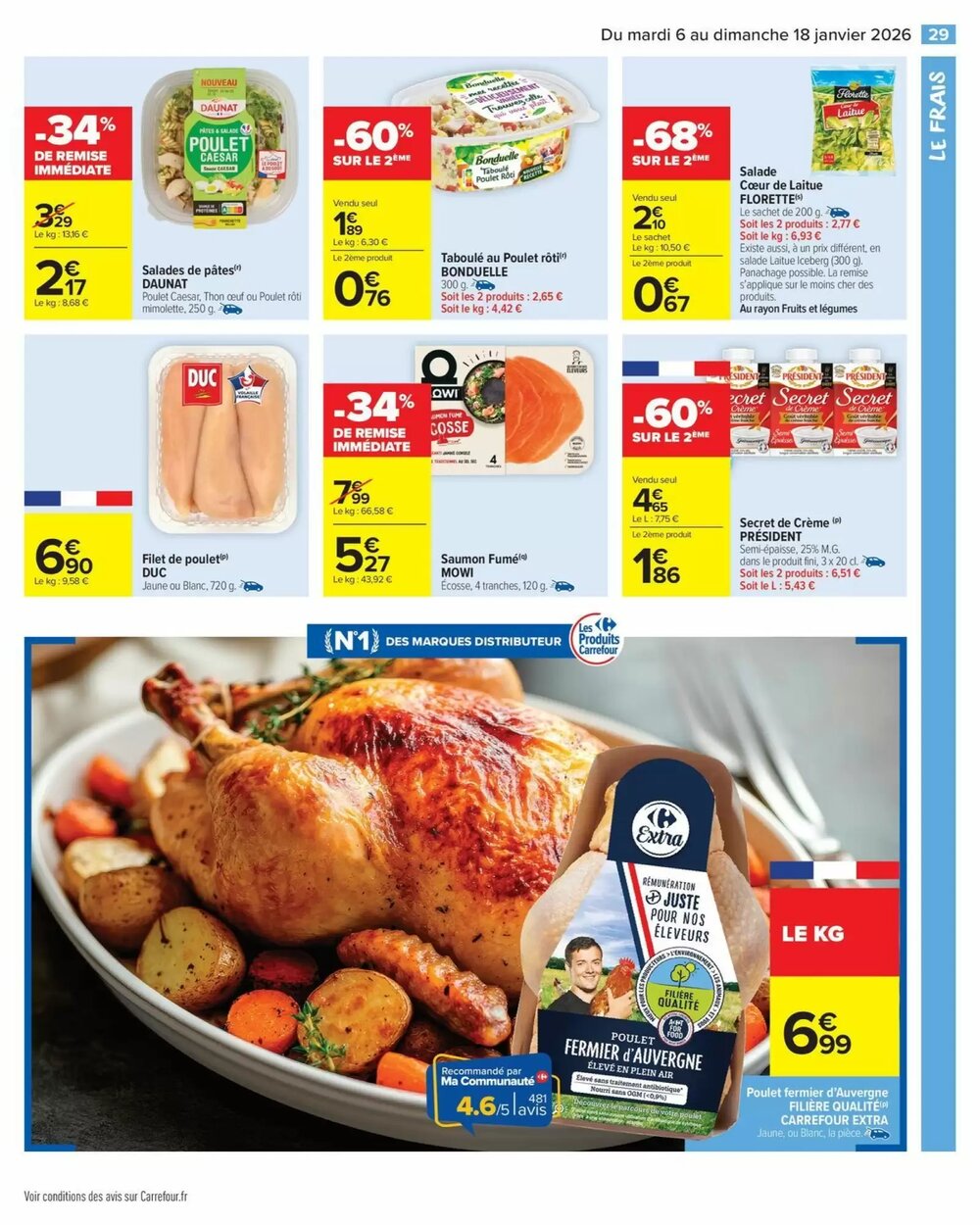 Prospectus promotionnel Carrefour valable à partir du 06/01/2026 - Page 31.
