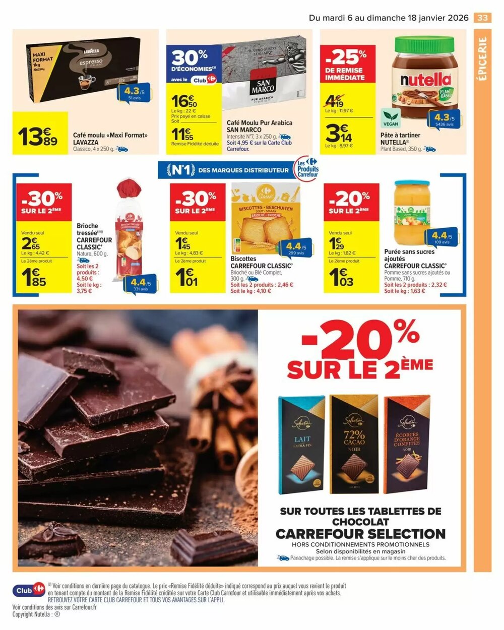 Prospectus promotionnel Carrefour valable à partir du 06/01/2026 - Page 35.
