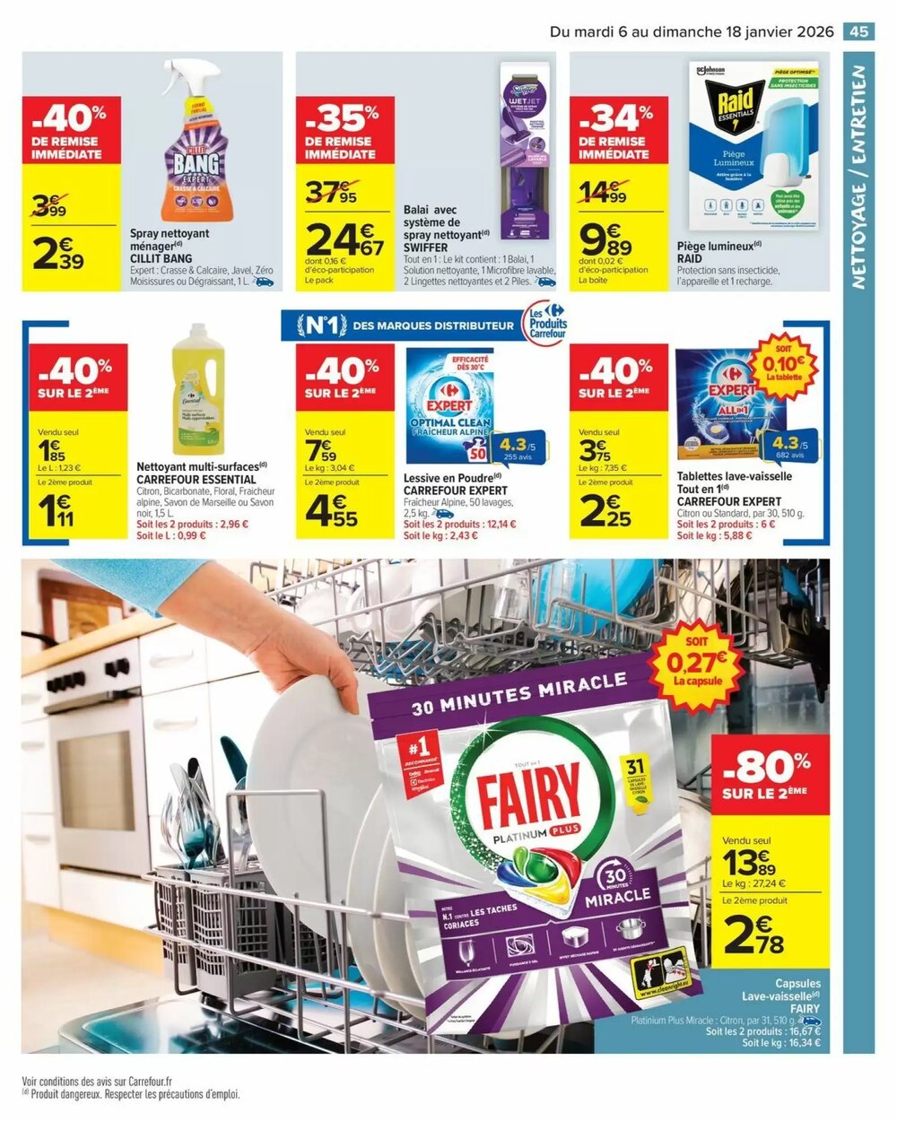 Prospectus promotionnel Carrefour valable à partir du 06/01/2026 - Page 47.
