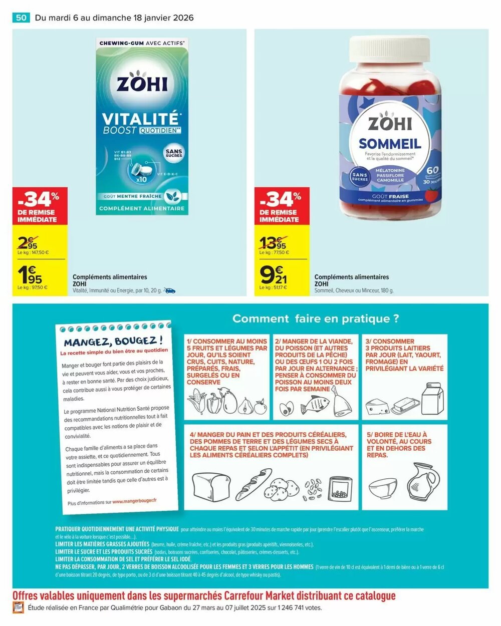 Prospectus promotionnel Carrefour valable à partir du 06/01/2026 - Page 52.