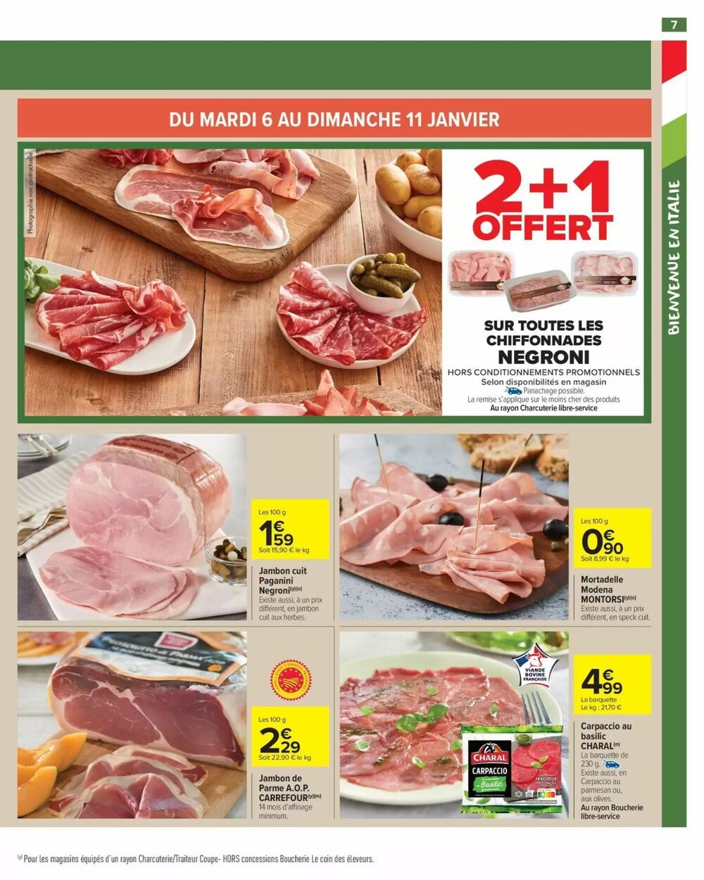 Prospectus promotionnel Carrefour valable à partir du 06/01/2026 - Page 9.