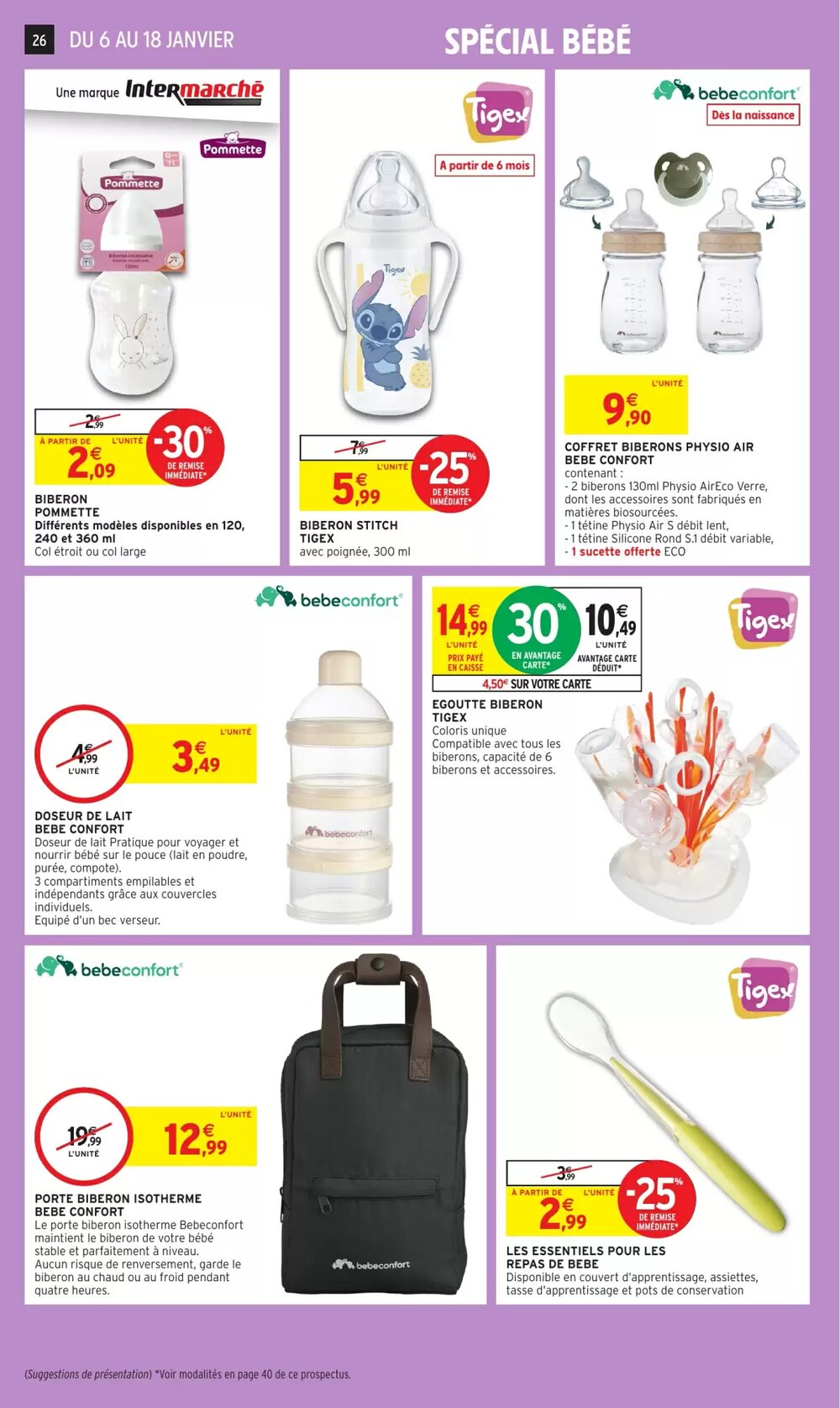 Prospectus promotionnel Intermarché Hyper valable à partir du 06/01/2026 - Page 13.