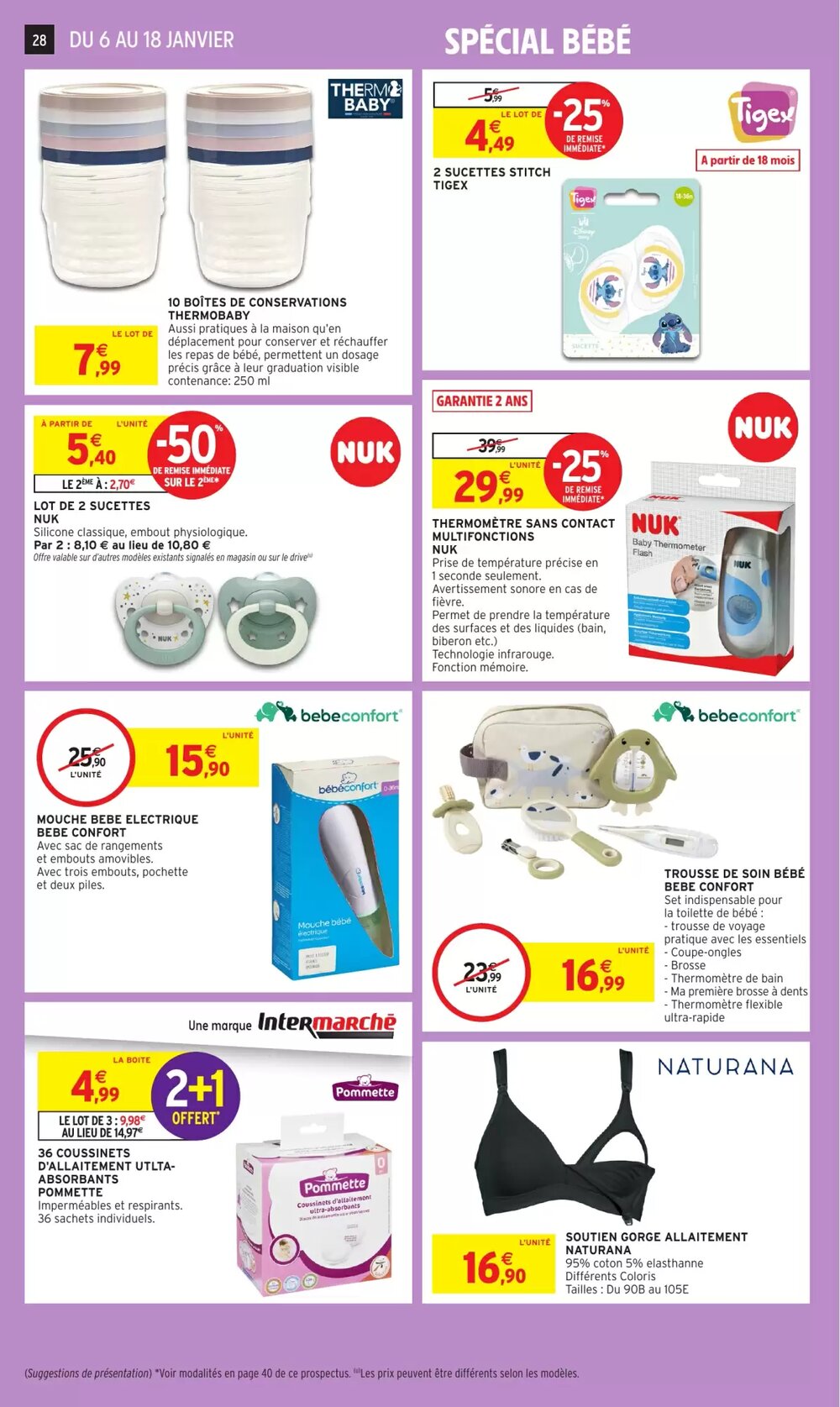 Prospectus promotionnel Intermarché Hyper valable à partir du 06/01/2026 - Page 15.