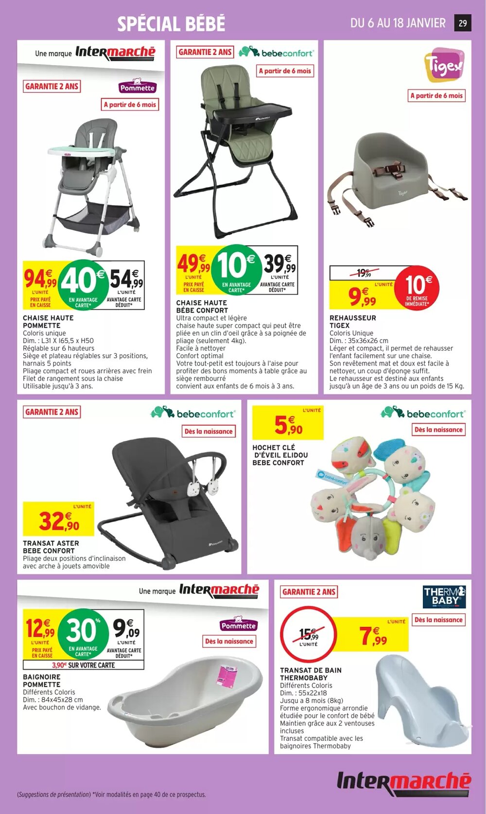Prospectus promotionnel Intermarché Hyper valable à partir du 06/01/2026 - Page 16.