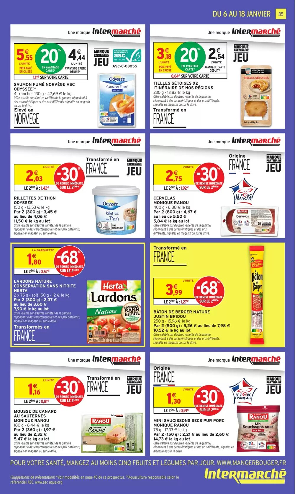 Prospectus promotionnel Intermarché Hyper valable à partir du 06/01/2026 - Page 22.