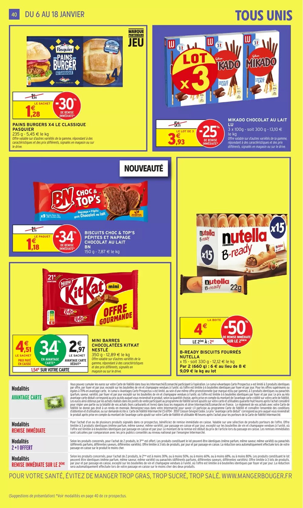 Prospectus promotionnel Intermarché Hyper valable à partir du 06/01/2026 - Page 27.