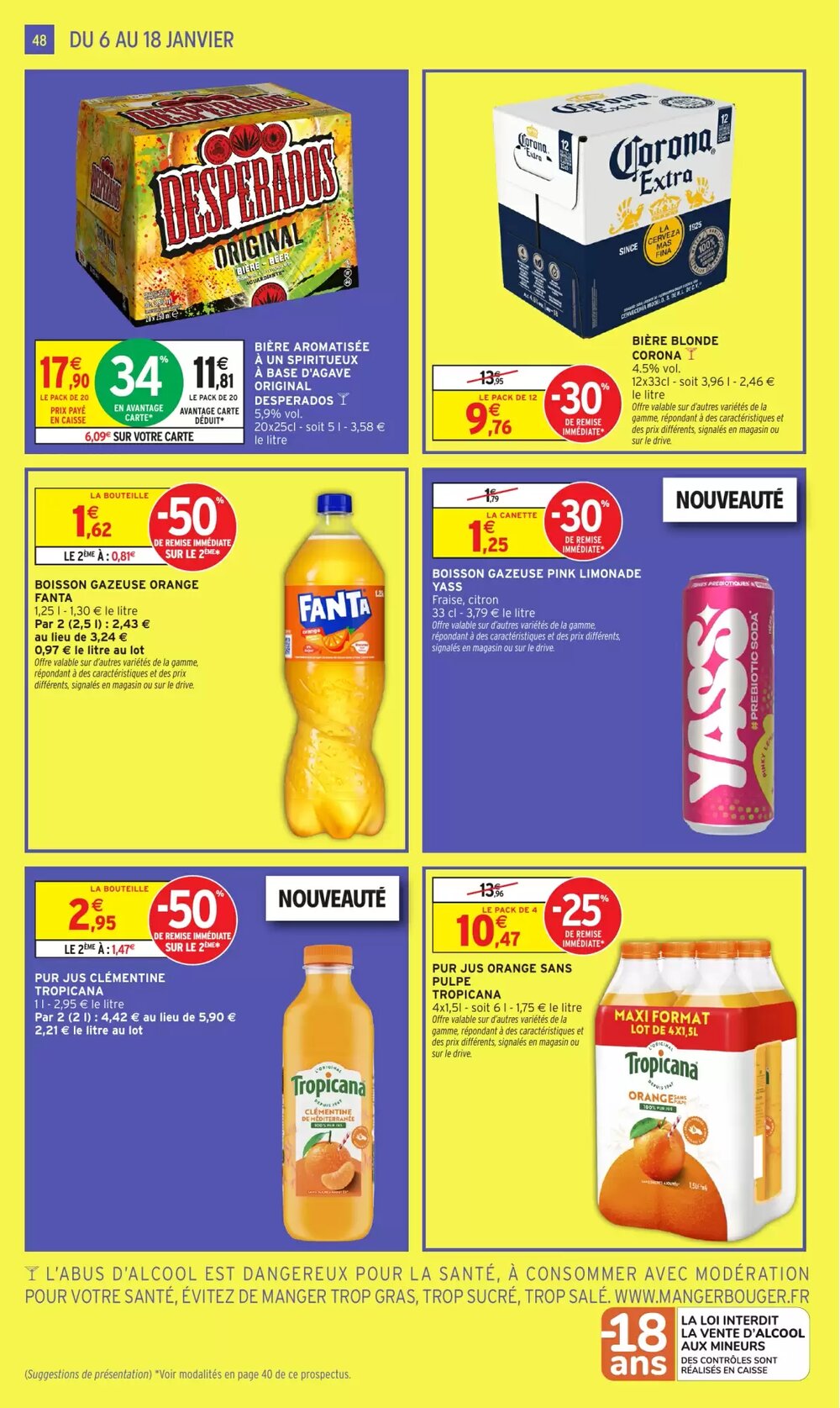 Prospectus promotionnel Intermarché Hyper valable à partir du 06/01/2026 - Page 35.