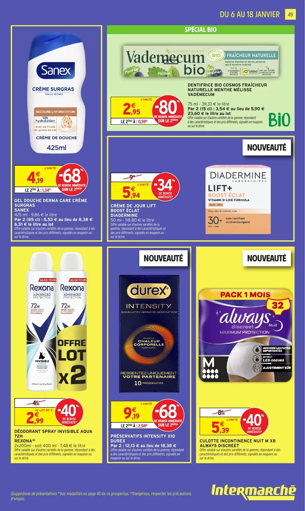 Prospectus promotionnel Intermarché Hyper valable à partir du 06/01/2026 - Page 36.