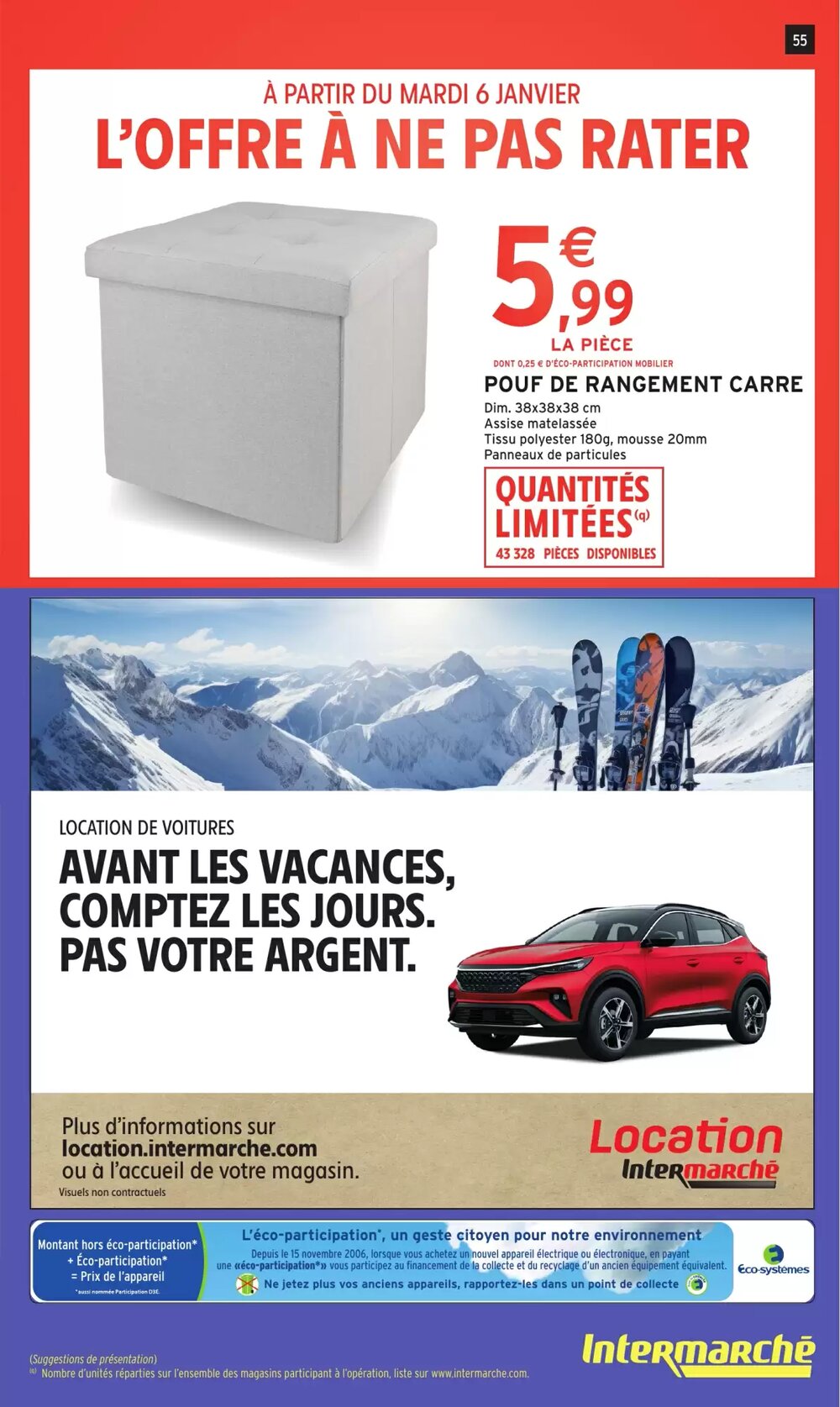 Prospectus promotionnel Intermarché Hyper valable à partir du 06/01/2026 - Page 42.