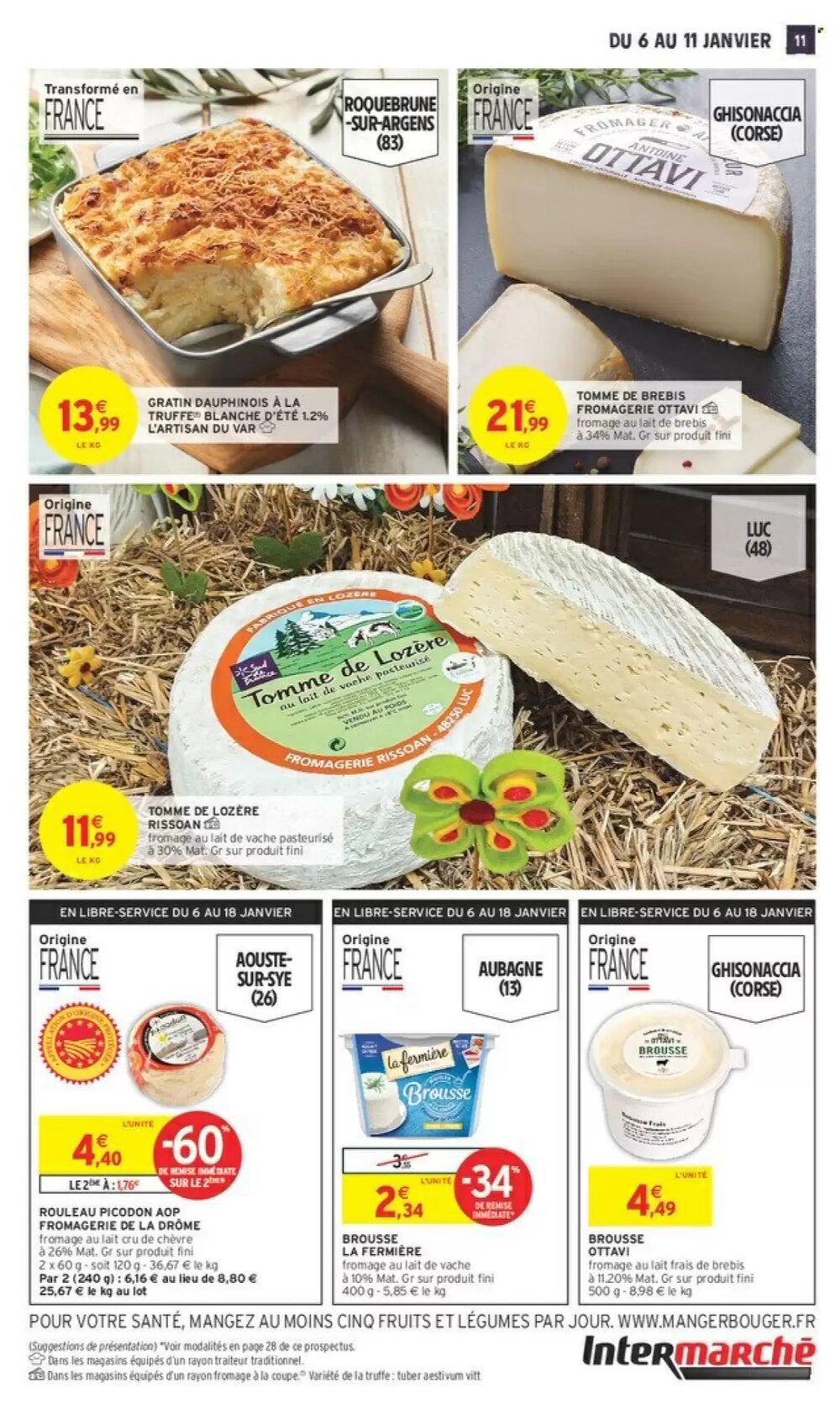 Prospectus promotionnel Intermarché valable à partir du 06/01/2026 - Page 11.
