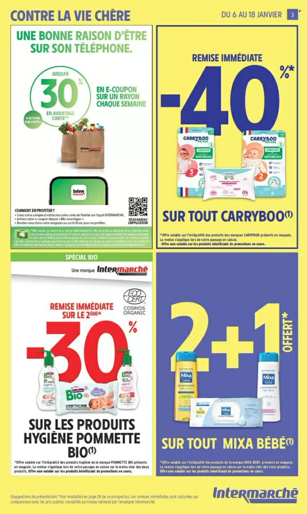 Prospectus promotionnel Intermarché valable à partir du 06/01/2026 - Page 3.