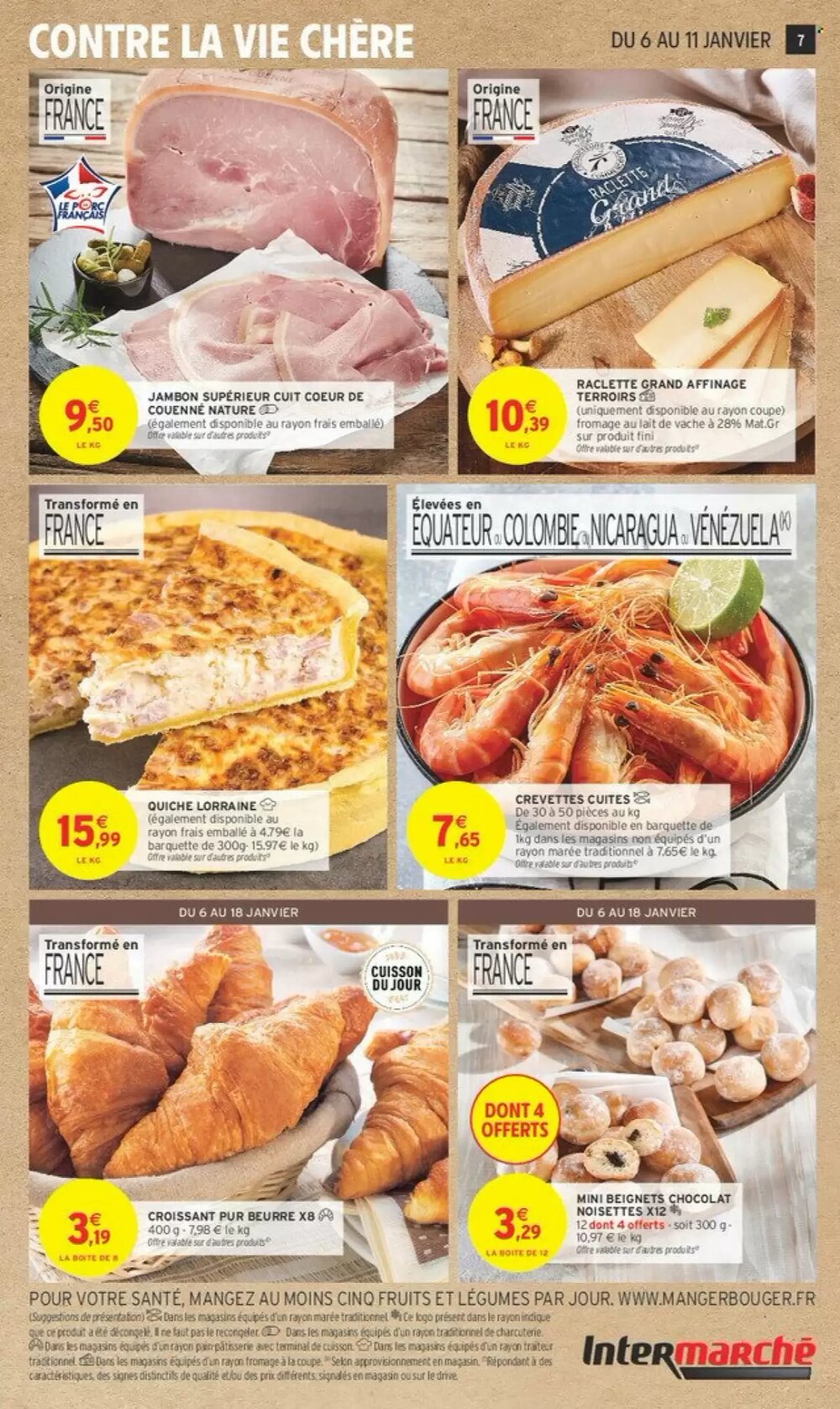 Prospectus promotionnel Intermarché valable à partir du 06/01/2026 - Page 7.