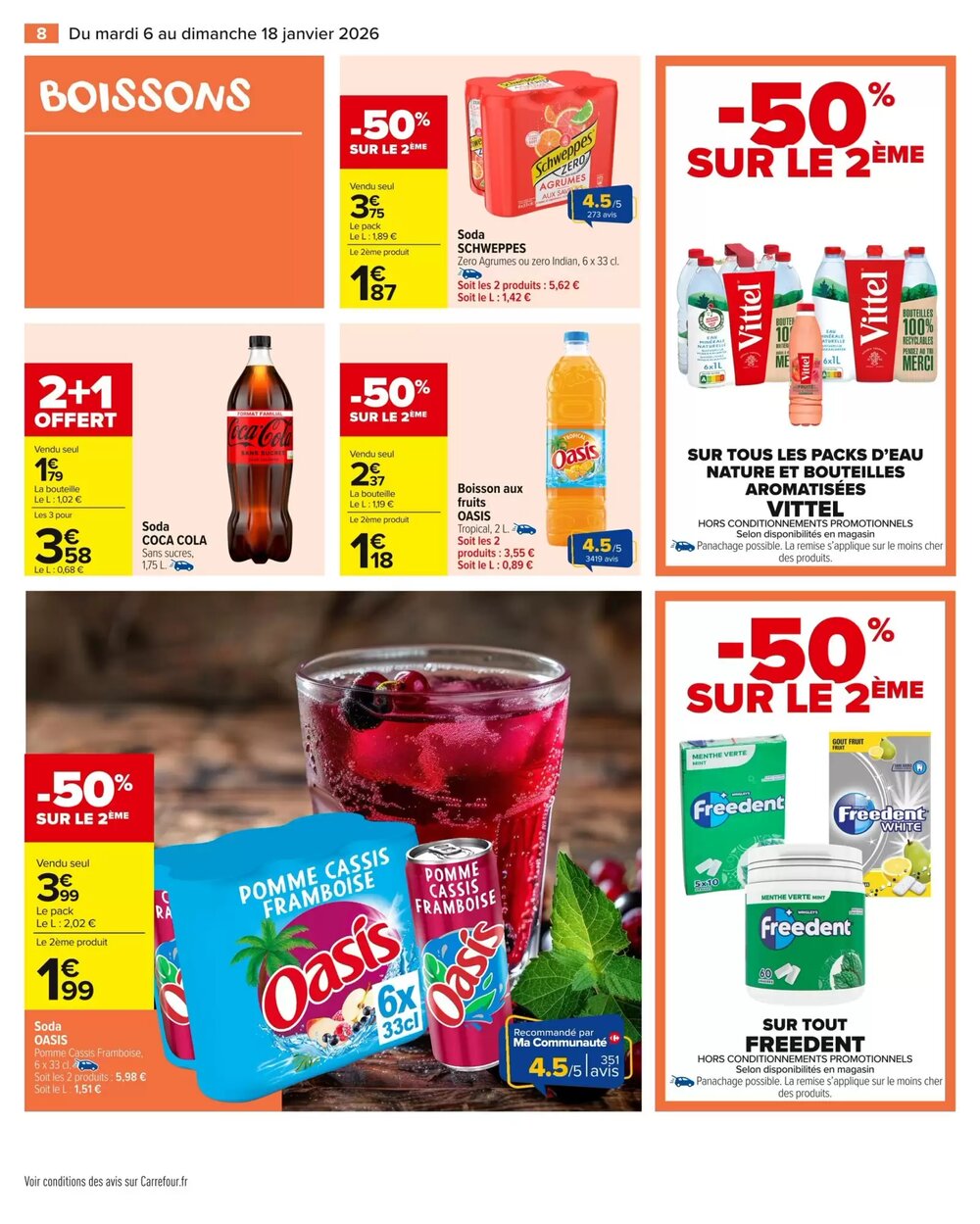 Prospectus promotionnel Carrefour Market valable à partir du 06/01/2026 - Page 10.