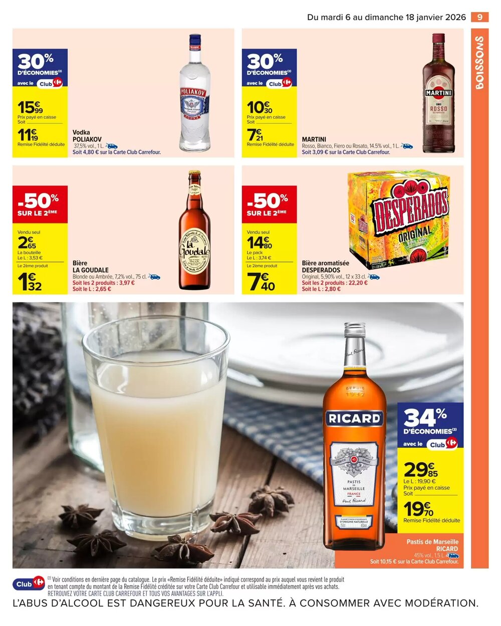 Prospectus promotionnel Carrefour Market valable à partir du 06/01/2026 - Page 11.