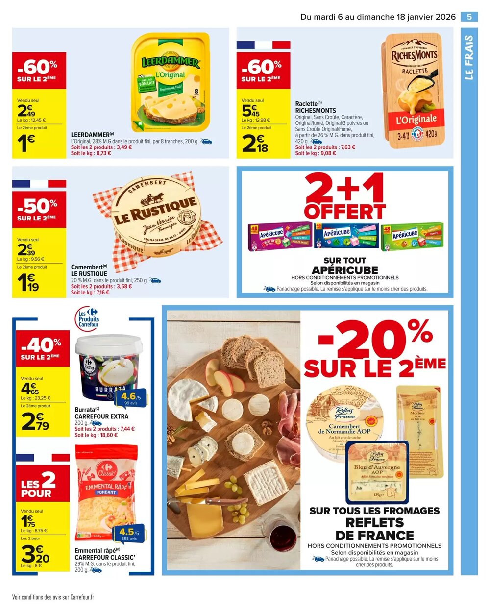 Prospectus promotionnel Carrefour Market valable à partir du 06/01/2026 - Page 7.