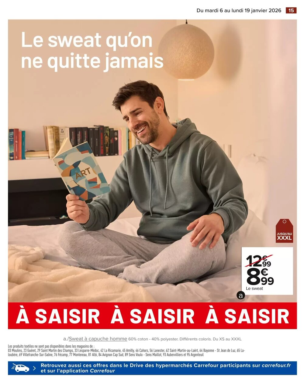 Prospectus promotionnel Carrefour valable à partir du 06/01/2026 - Page 15.