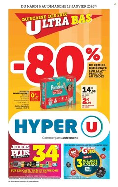 Prospectus promotionnel Hyper U valable à partir du 06/01/2026
