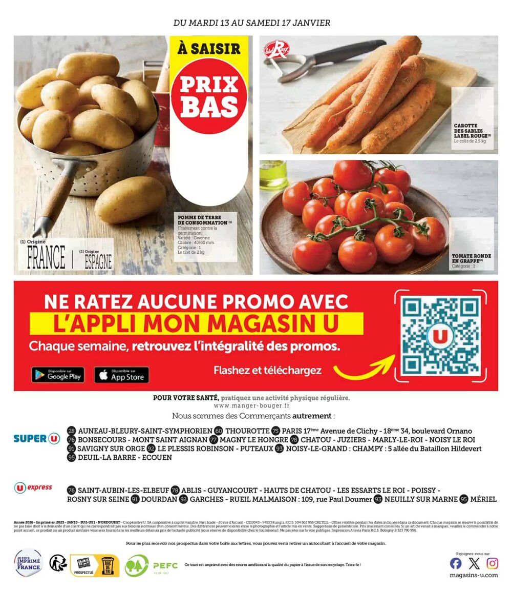 Prospectus promotionnel U Express valable à partir du 06/01/2026 - Page 4.