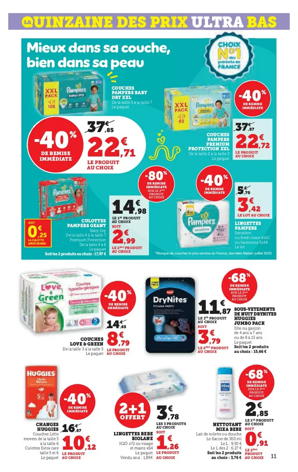 Prospectus promotionnel Super U valable à partir du 06/01/2026 - Page 11.