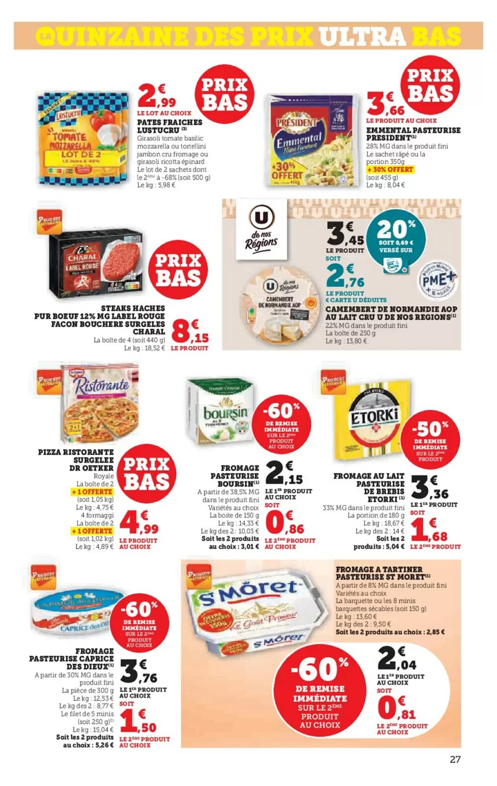 Prospectus promotionnel Super U valable à partir du 06/01/2026 - Page 27.