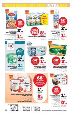 Prospectus promotionnel Super U valable à partir du 06/01/2026 - Page 28.