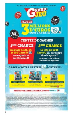 Prospectus promotionnel Super U valable à partir du 06/01/2026 - Page 2.