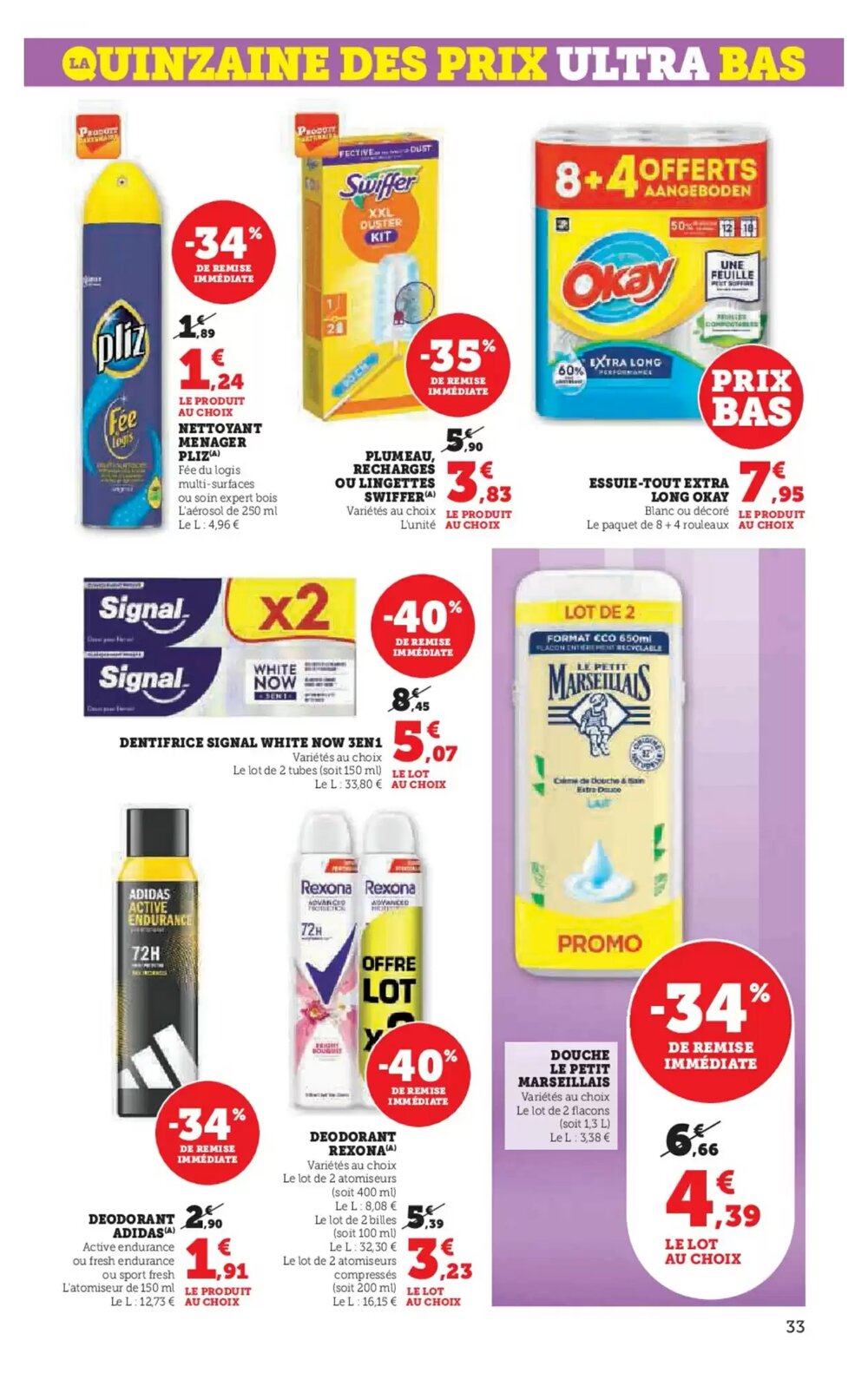 Prospectus promotionnel Super U valable à partir du 06/01/2026 - Page 33.