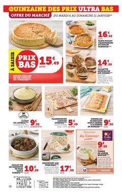 Prospectus promotionnel Super U valable à partir du 06/01/2026 - Page 38.
